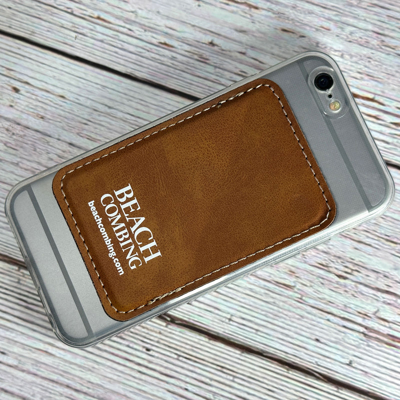 Beachcombing Kickstand Phone Wallet - Holds cards, license, ID, card keys, cash